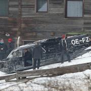 James Bond 007, Dreharbeiten in Obertilliach, 15.Januar.2015, Daniel Craig
Foto: Daniel Raunig