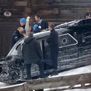 James Bond 007, Dreharbeiten in Obertilliach, 15.Januar.2015, Daniel Craig
Foto: Daniel Raunig