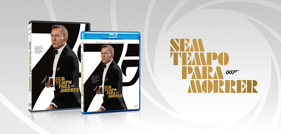 DVD e Blu-Ray de 007 - Sem Tempo Para Morrer