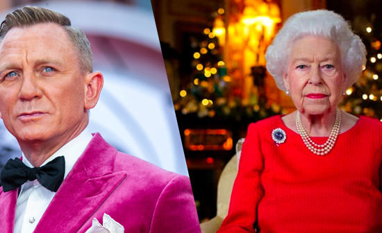 Daniel Craig Rainha Elizabeth II