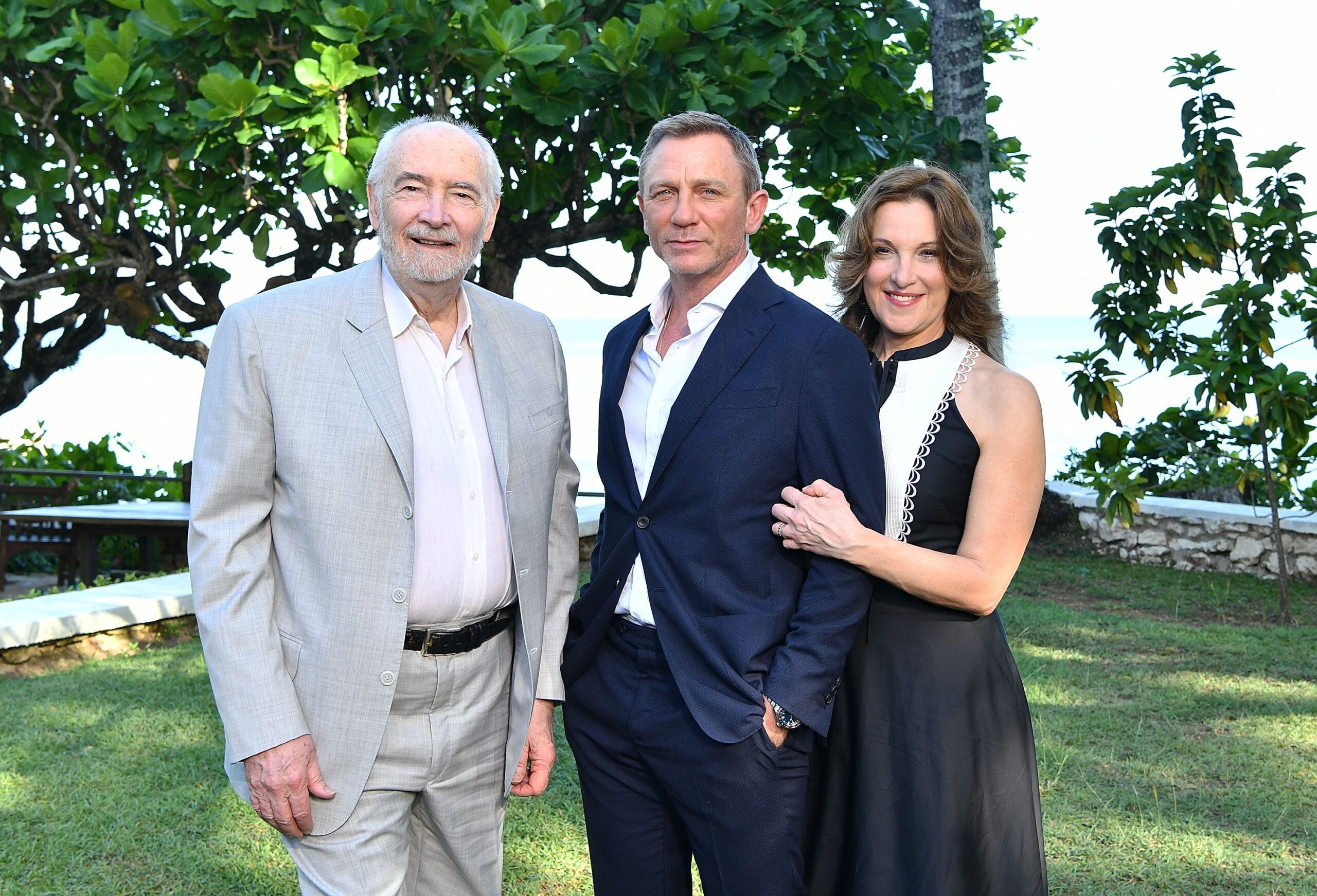 Michael G. Wilson, Daniel Craig e Barbara Broccoli